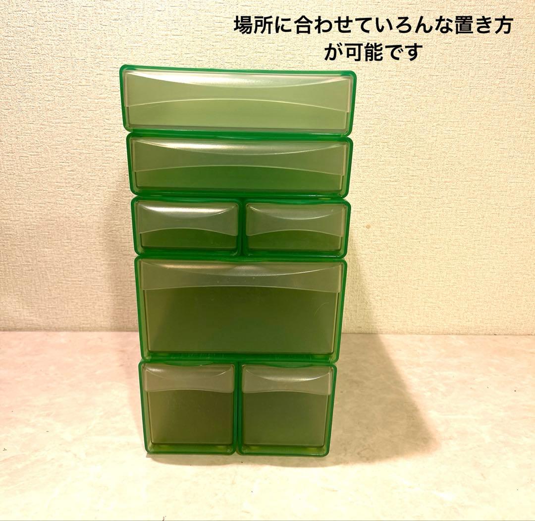 タッパーウェアシステムドロワー全タイプ７個セット