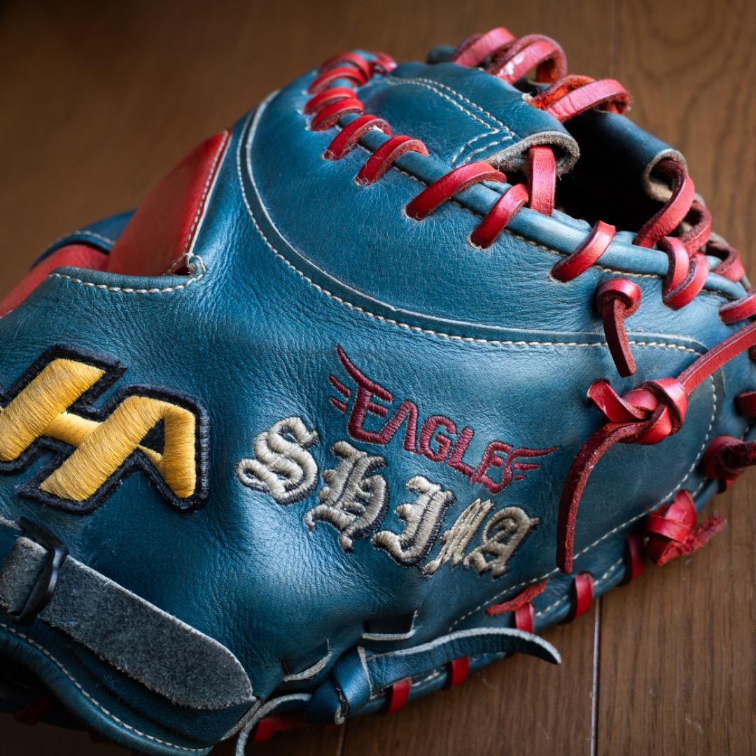 【嶋基宏 実使用】ミット 東北楽天ゴールデンイーグルス