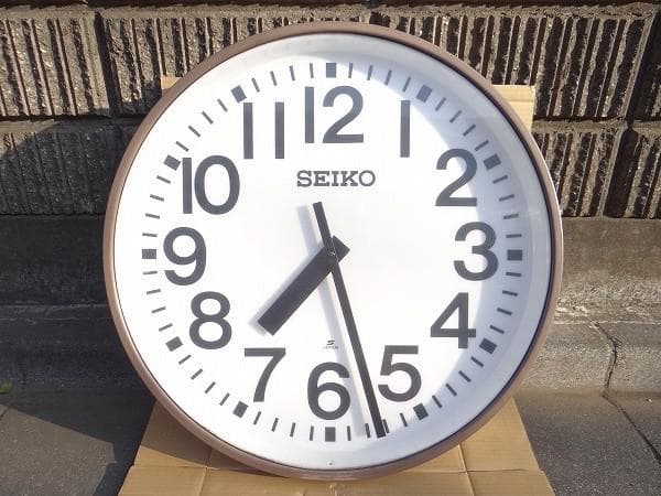 希少 ビンテージ 日本製 SEIKO FC-713 電気子時計 特大 時計