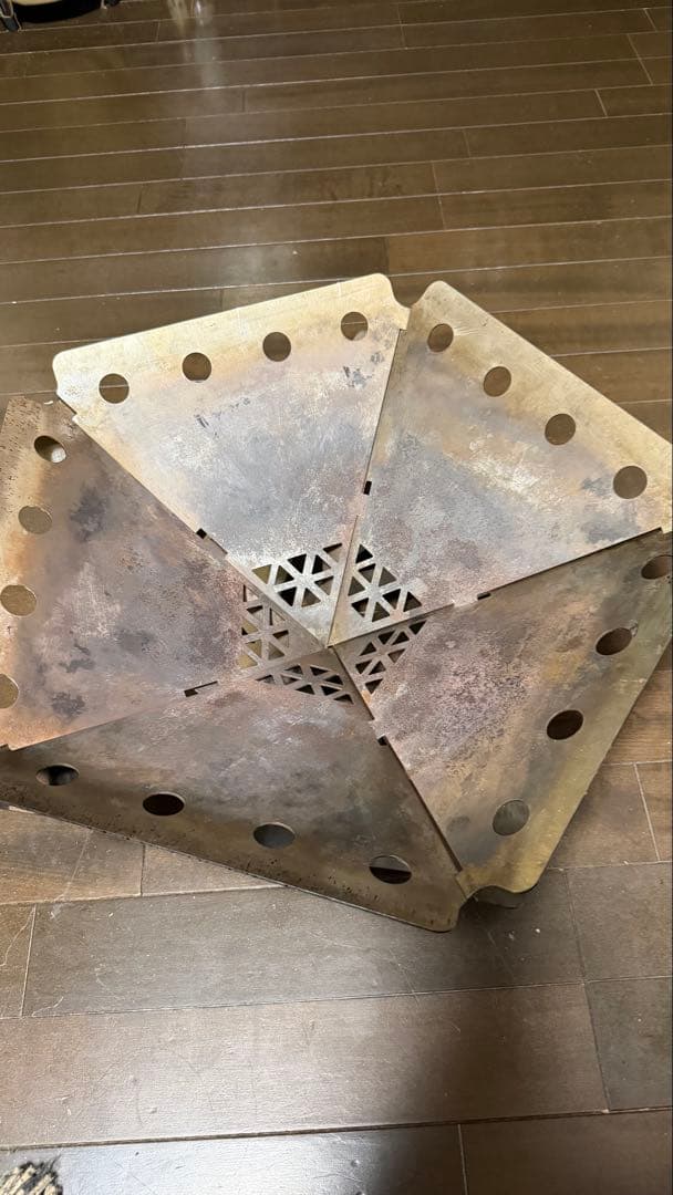 asimocrafts ステンレス焚火台　takibi_no_asi