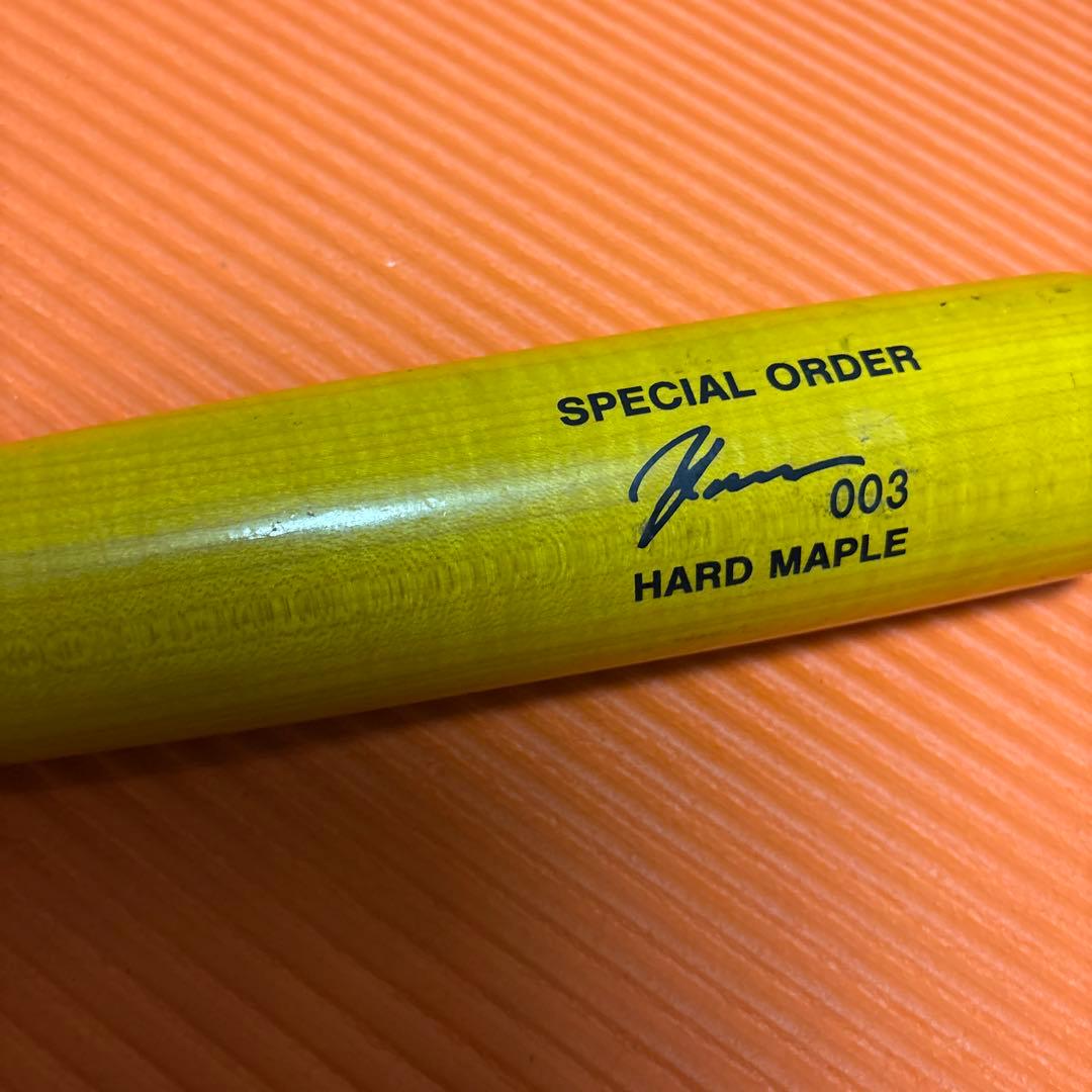 特注 HARD MAPLE 硬式バット 003
