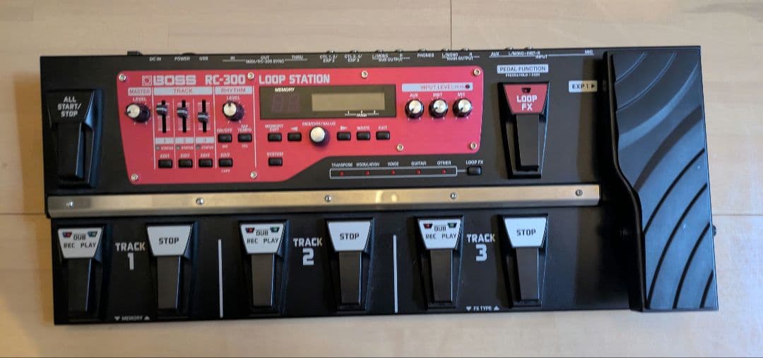 BOSS RC-300 ループステーション + ケース＋マイクセット