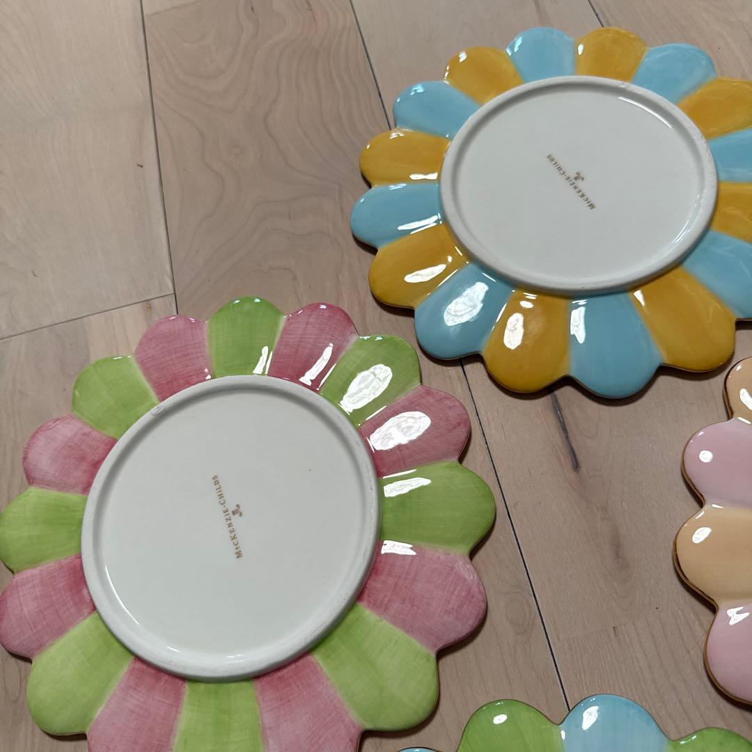 日本未発売❗️マッケンジーチャイルズ　Mackenzie お皿4枚