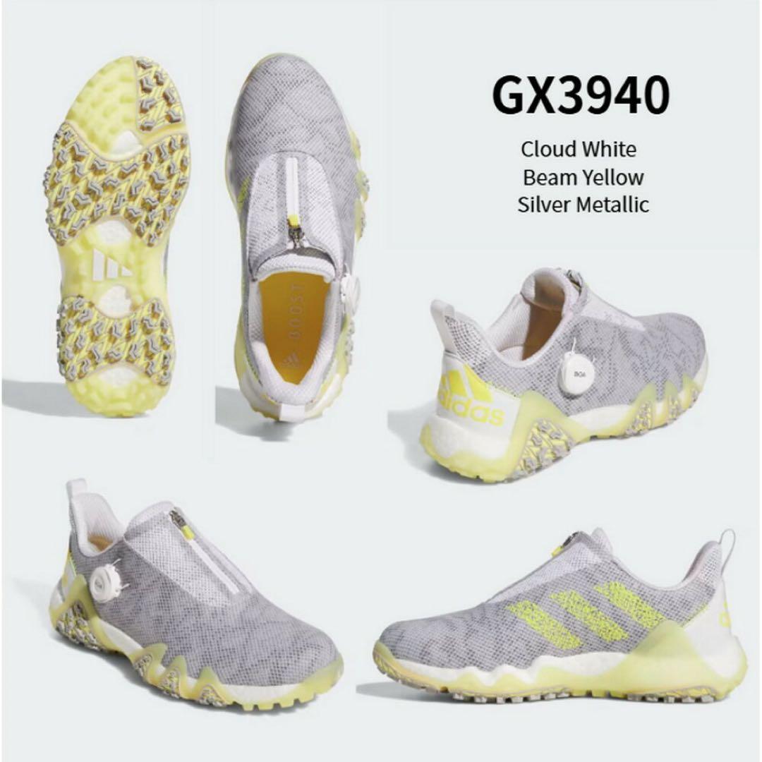 【ゆん】新品未使用　adidas GX3940 ゴルフシューズ　レディース