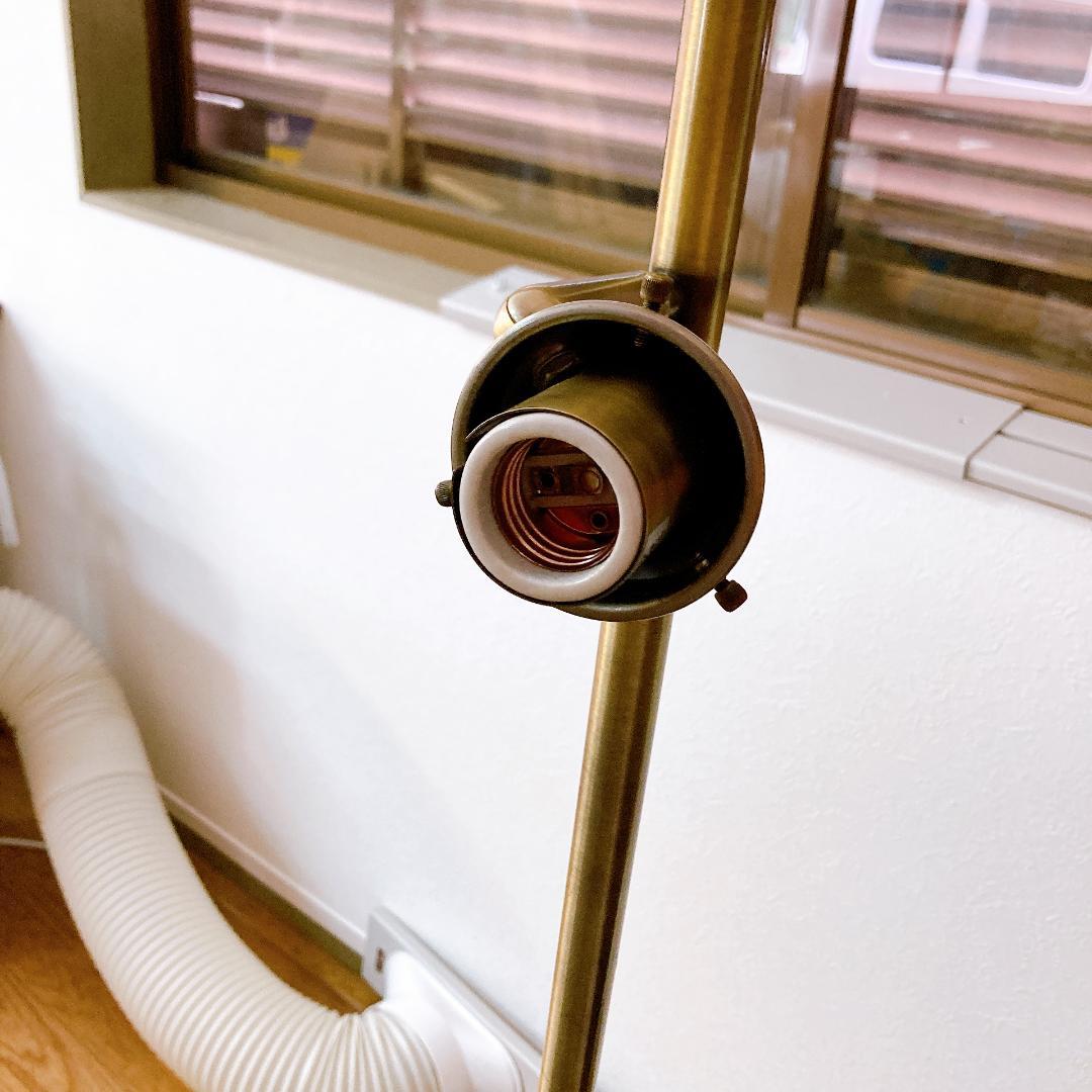 アートワークスタジオ 3灯クラシックフロアー本体 ゴールド E26型|2503|