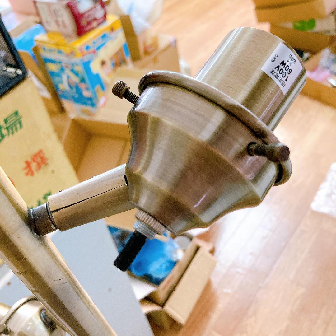 アートワークスタジオ 3灯クラシックフロアー本体 ゴールド E26型|2503|