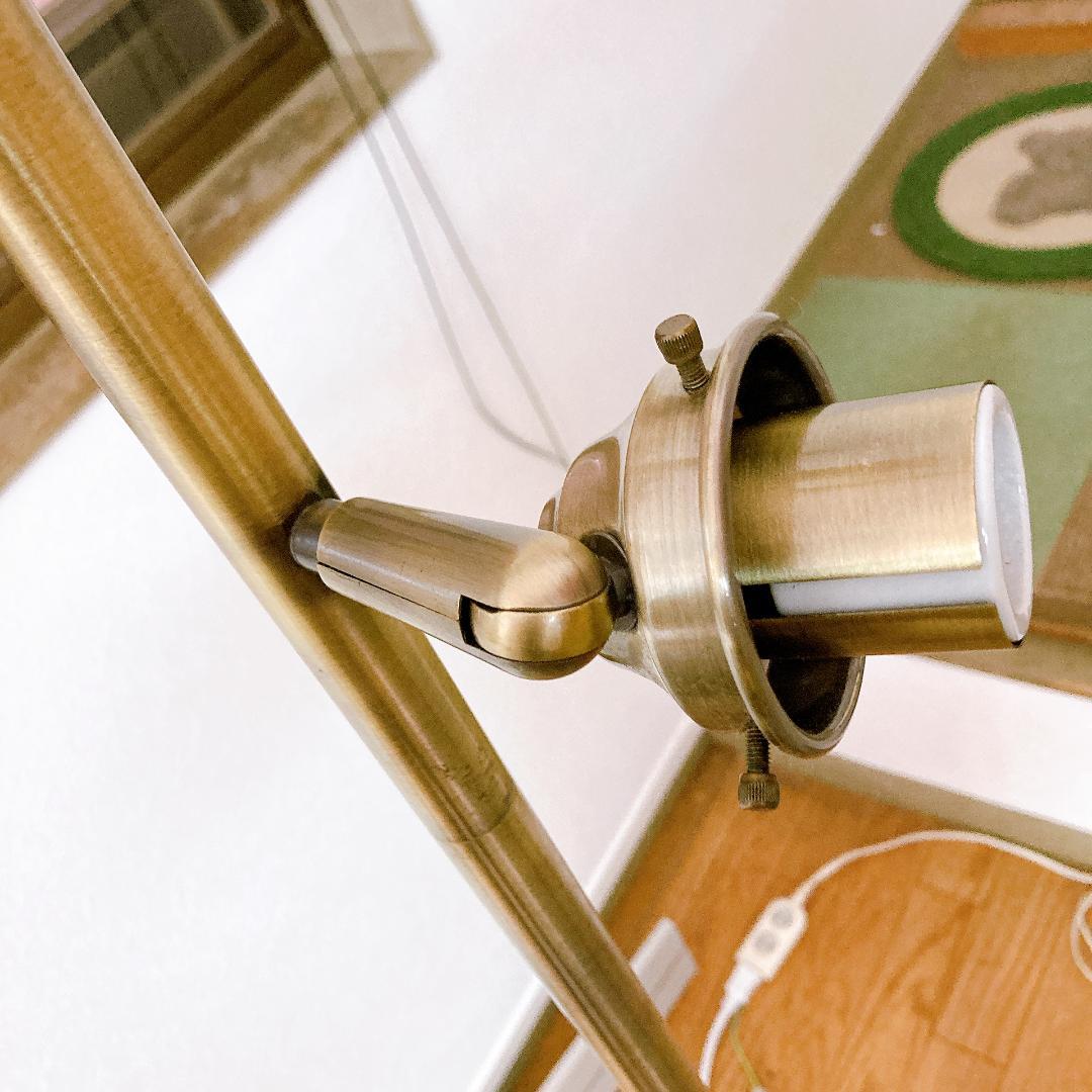 アートワークスタジオ 3灯クラシックフロアー本体 ゴールド E26型|2503|