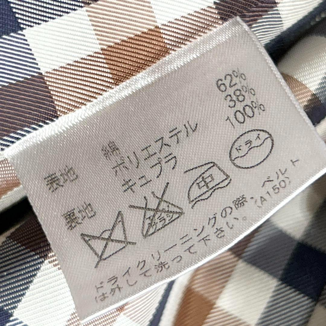 極美品✨　アクアスキュータム　トレンチコート　現行品　ウール　ライナー　6
