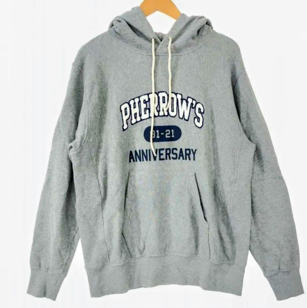 フェローズ Pherrow's 30周年アニバーサリー プルオーバー パーカー