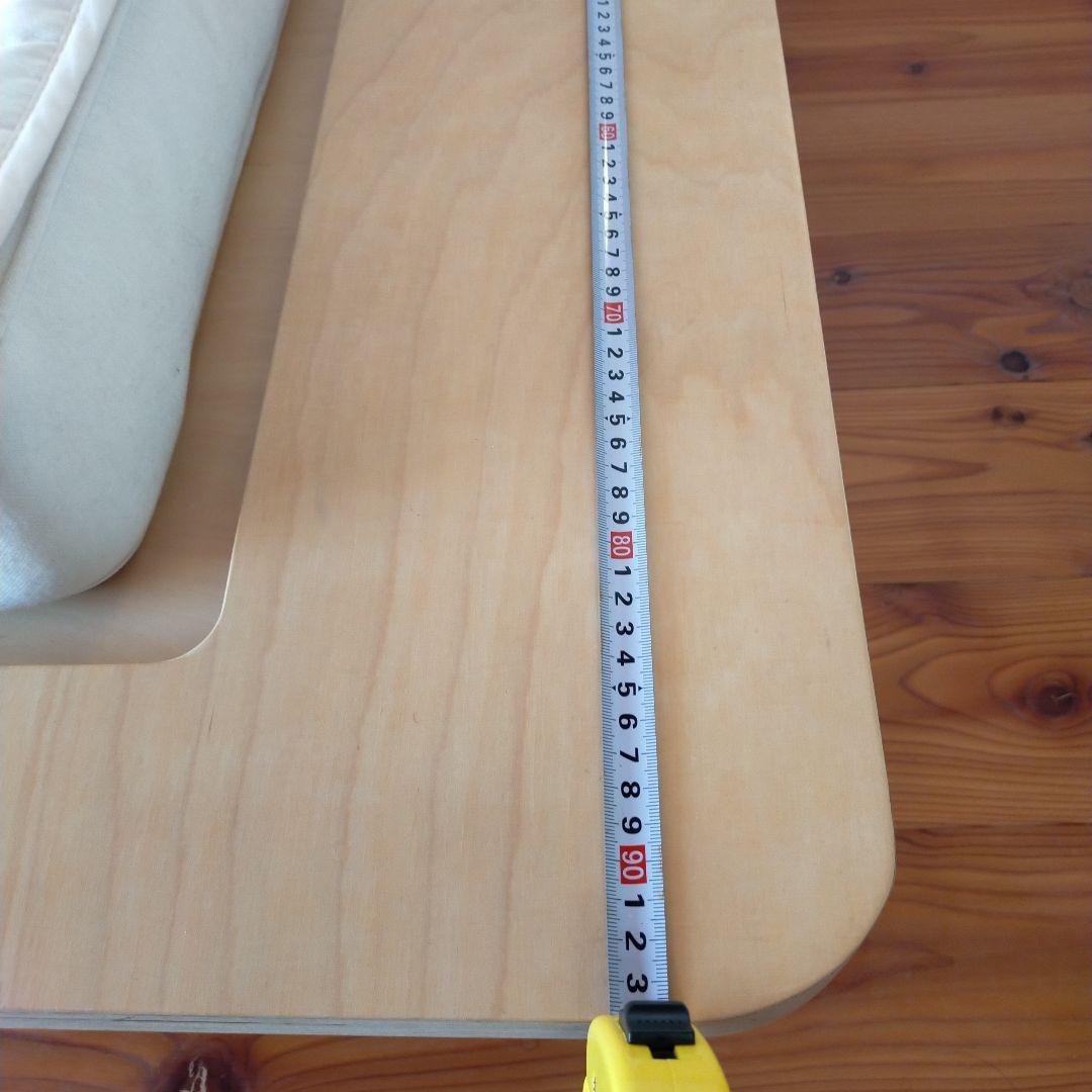 子供用木製ベッド　マットレスつき