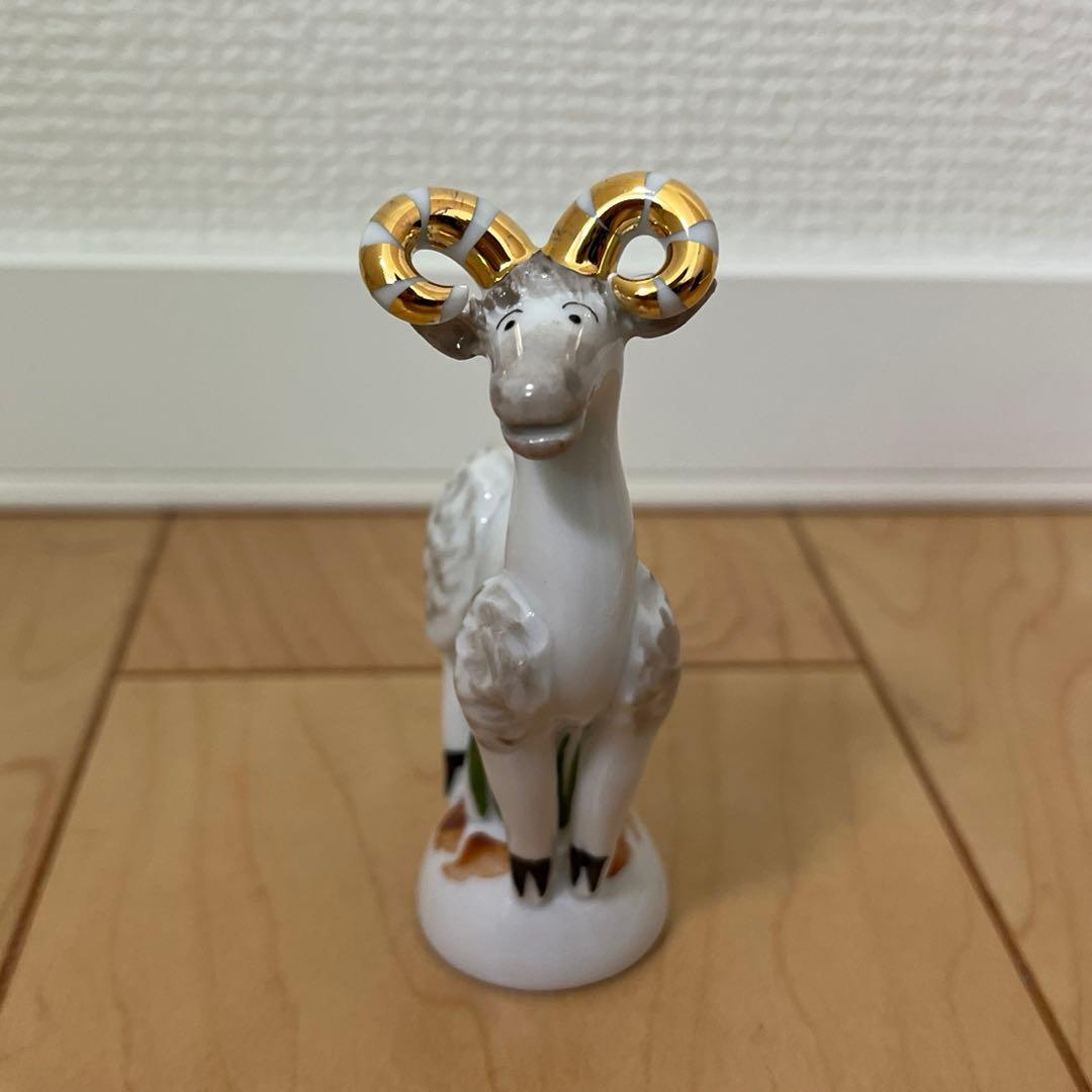 Meissen マイセン 干支シリーズ 未　ひつじどし　羊　フィギュリン