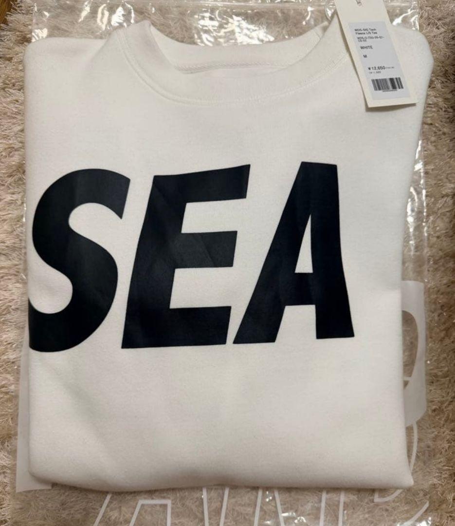 WINDANDSEA ウィンダンシー ロングTシャツ ホワイト M 新品未使用