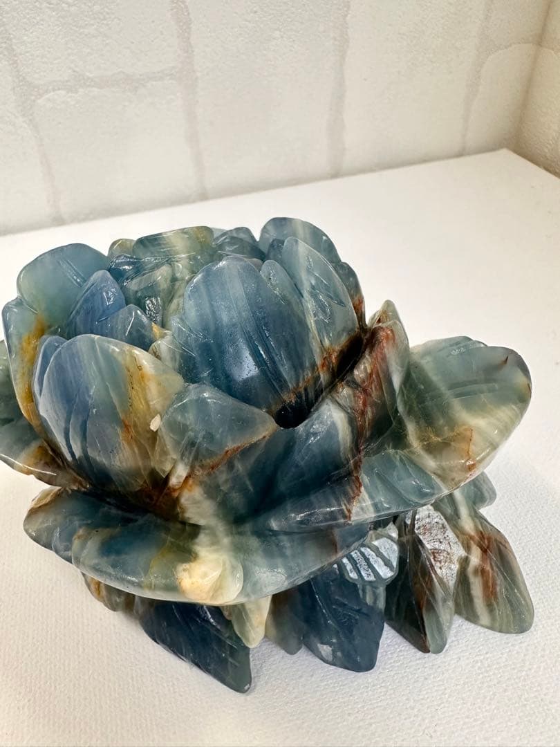 希少　ブルーオニキス　ローズ　バラ　大