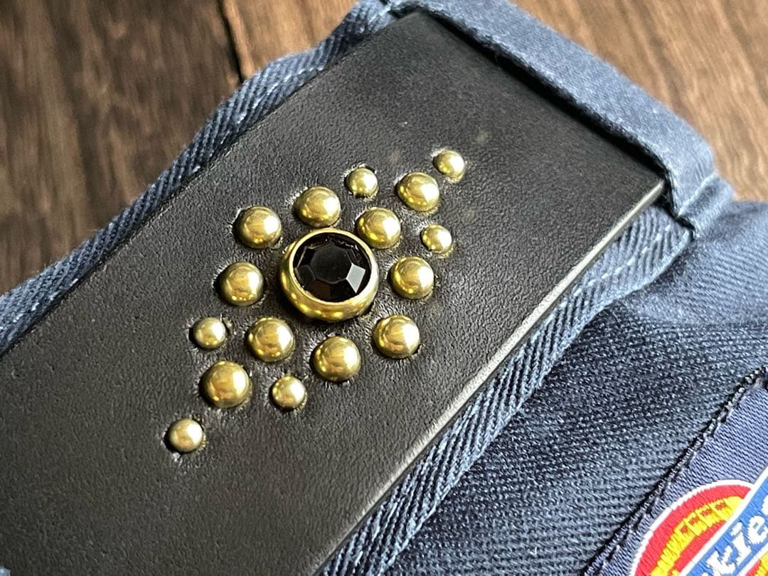 ディッキーズ874専用スタッズベルト　昭南ベンズ　真鍮　HTC CALEE