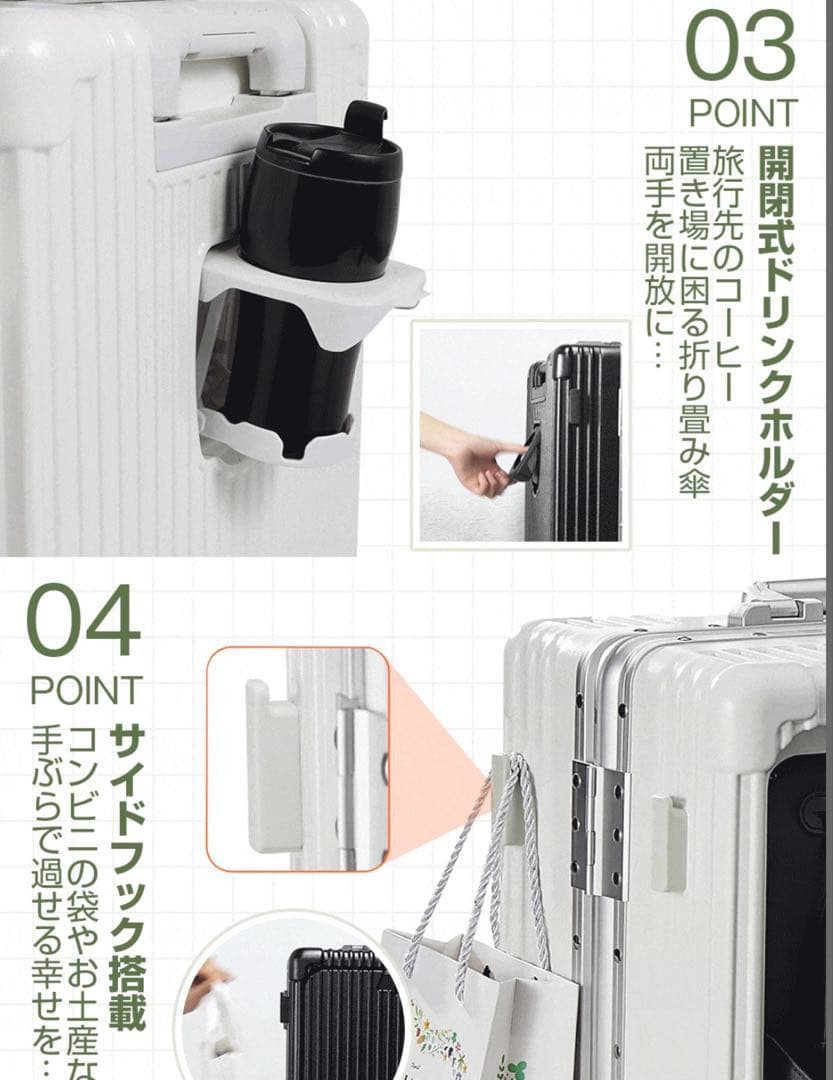新品未使用⭐︎キャリーケースSSサイズ
