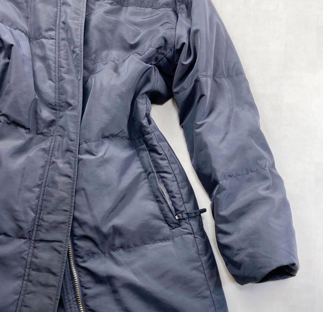 MaxMara 貴重 大きいサイズ LL リバーシブル ダウンコート グレー