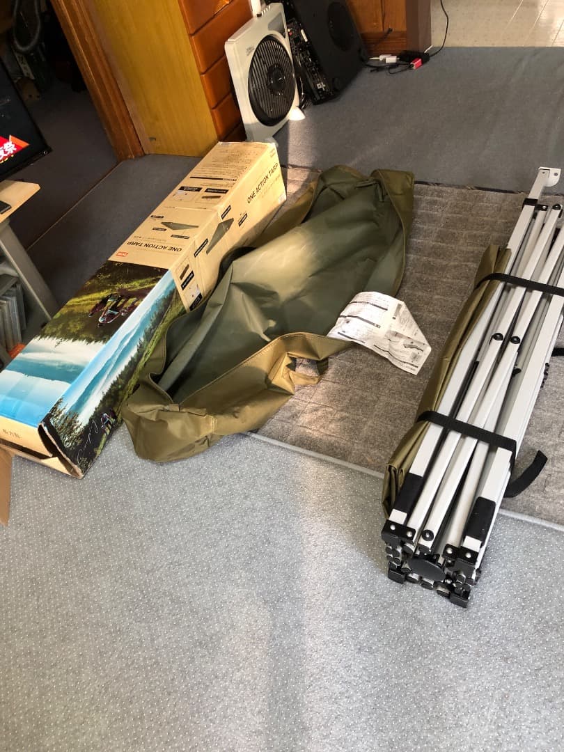 DCM ワンアクションタープ 新品未使用品