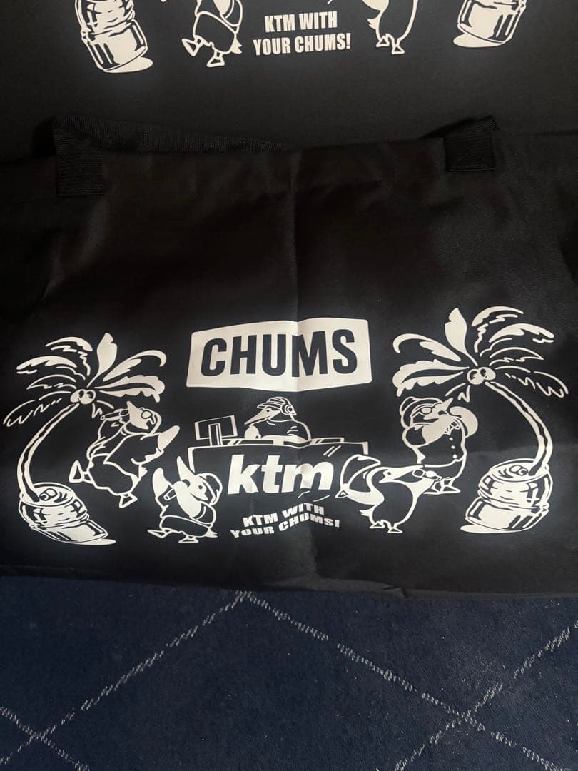 CHUMS KTMコラボチェア ブラック