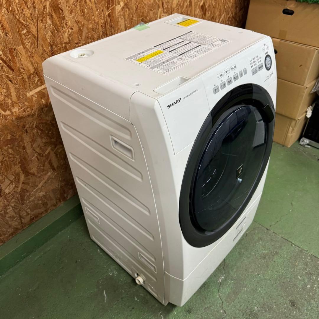 306 送料設置無料　SHARP　ドラム式洗濯機　7㌔　乾燥機能付き