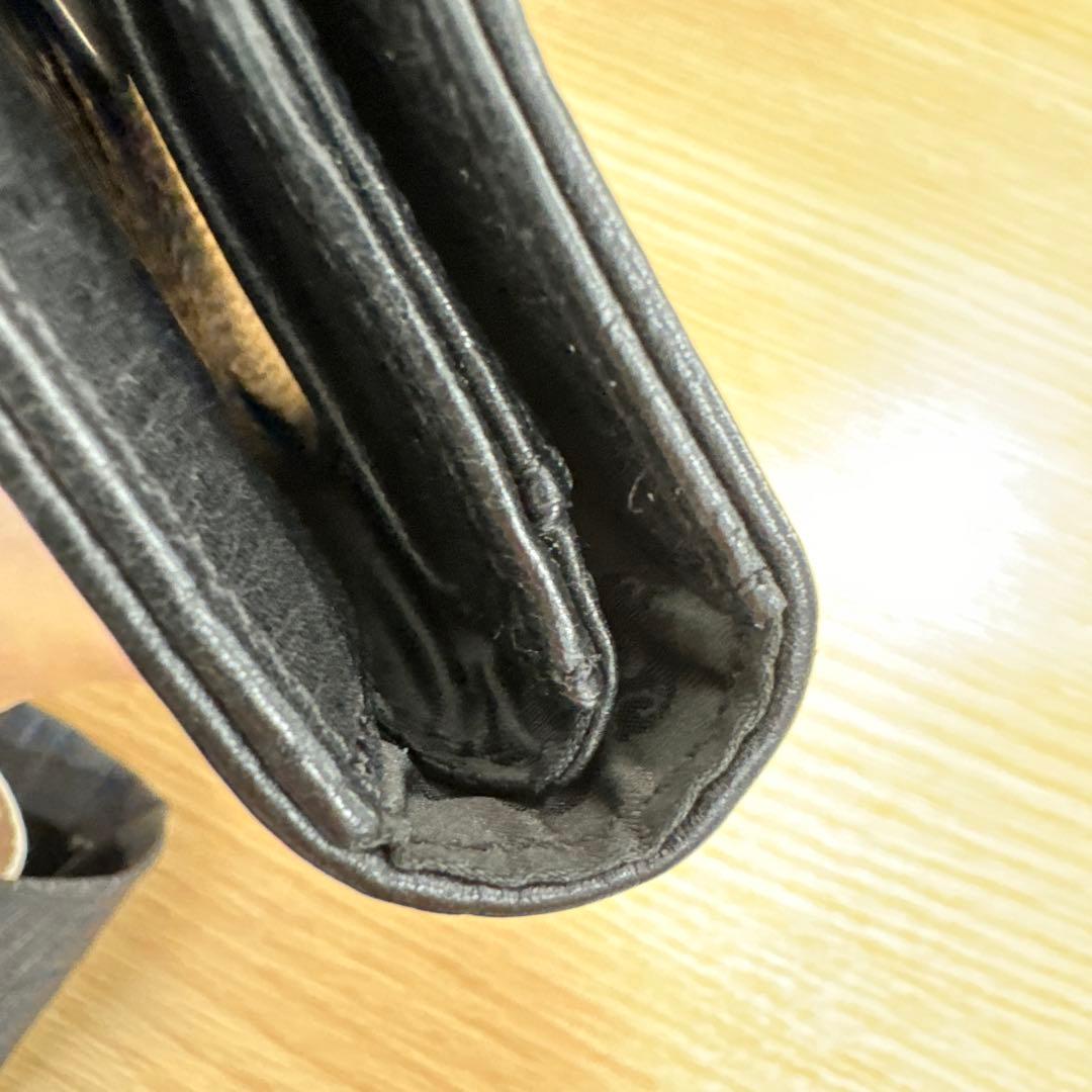 クロムハーツ　長財布　黒　美品✨