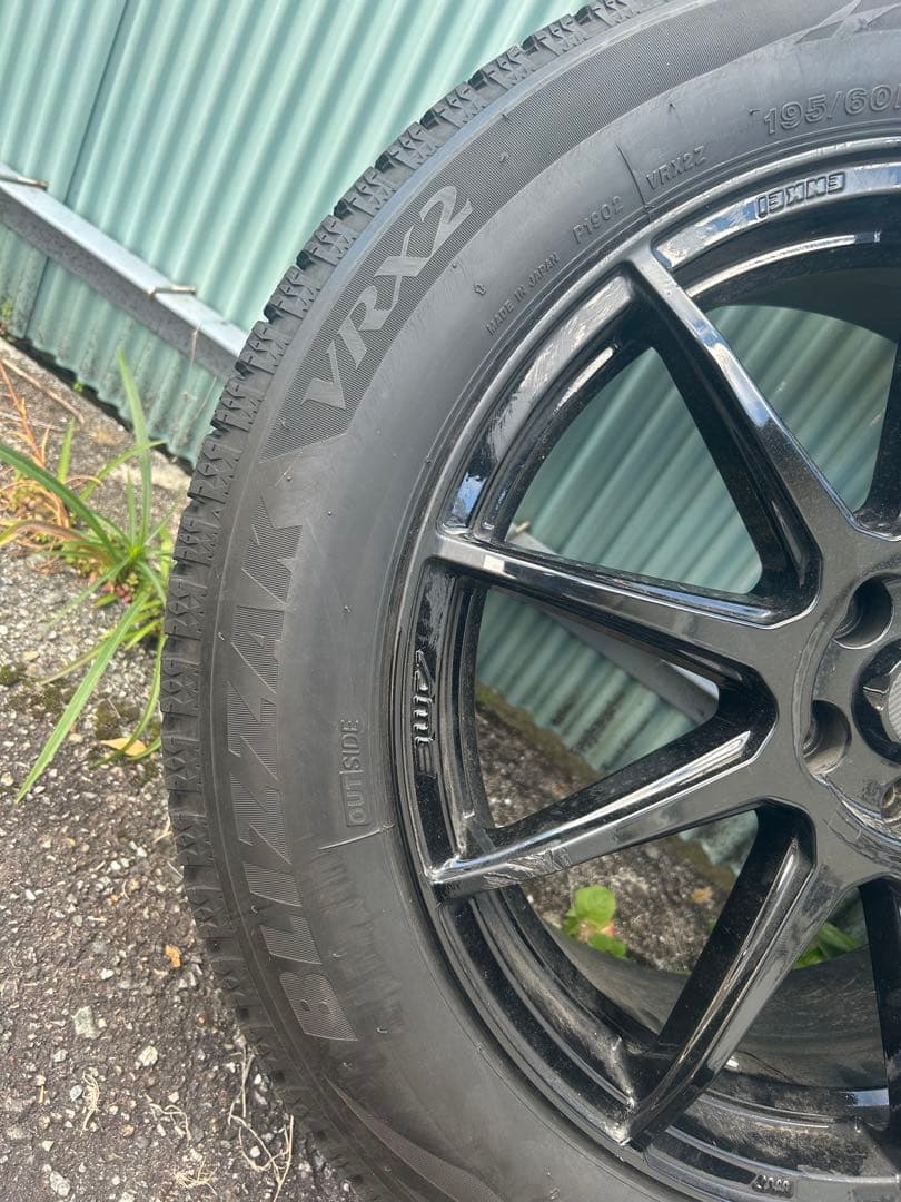手渡し限定ブリヂストンBLIZZAK VRX2 195/60/R17製造2021