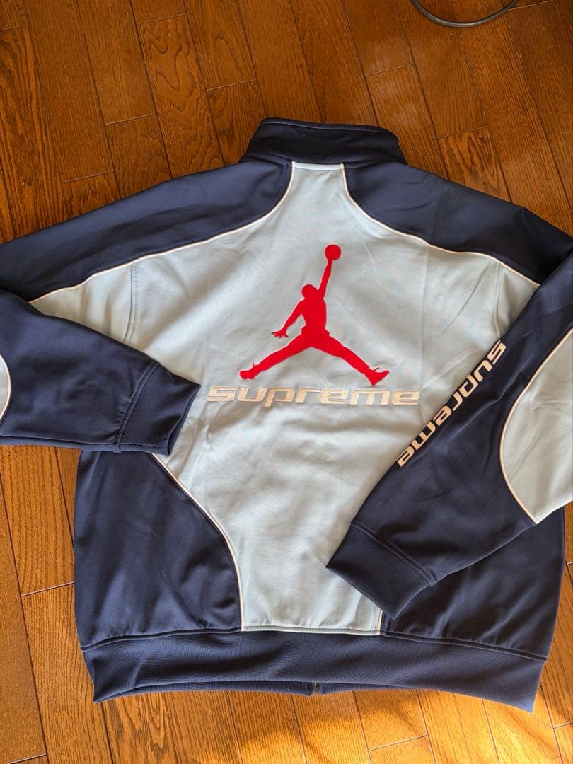 Supreme × Jordan Tricot Track Jacket