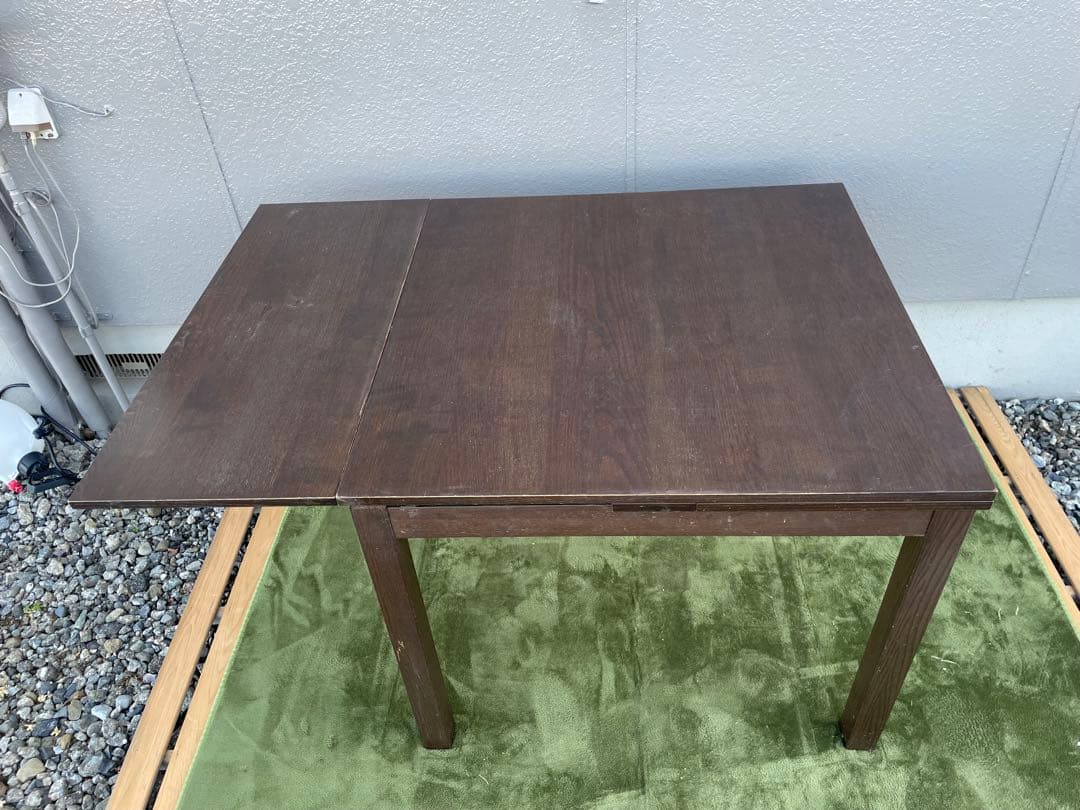 【埼玉直接引取で値引】IKEA イケア　伸長式ダイニングテーブル　BJURSTA