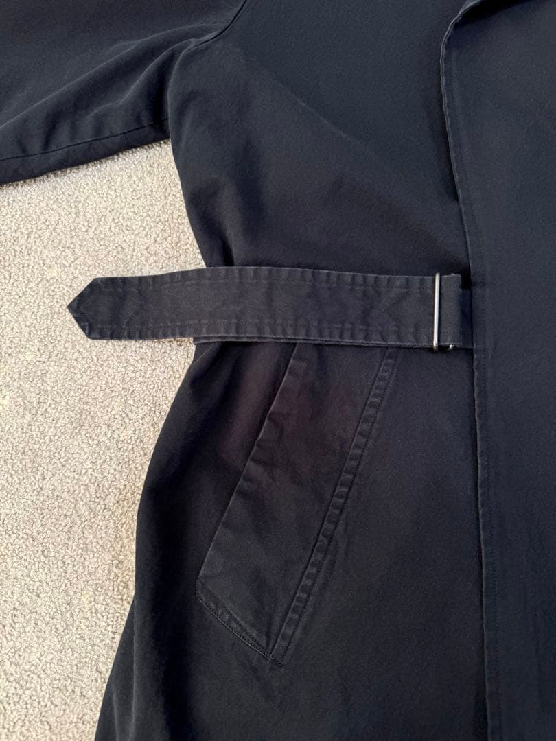 COMOLIコモリ　ウォッシュド タイロッケンコート 22SS サイズ2