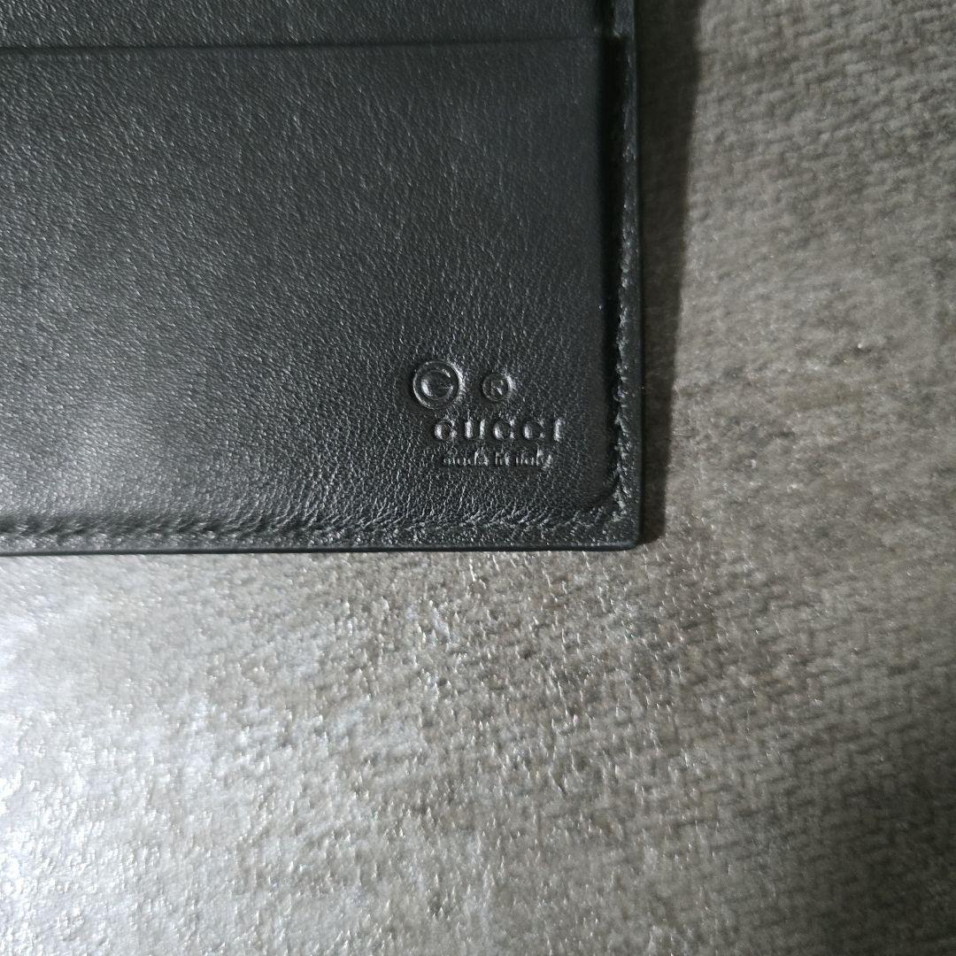 【美品】GUCCI　マネークリップ　ブラック