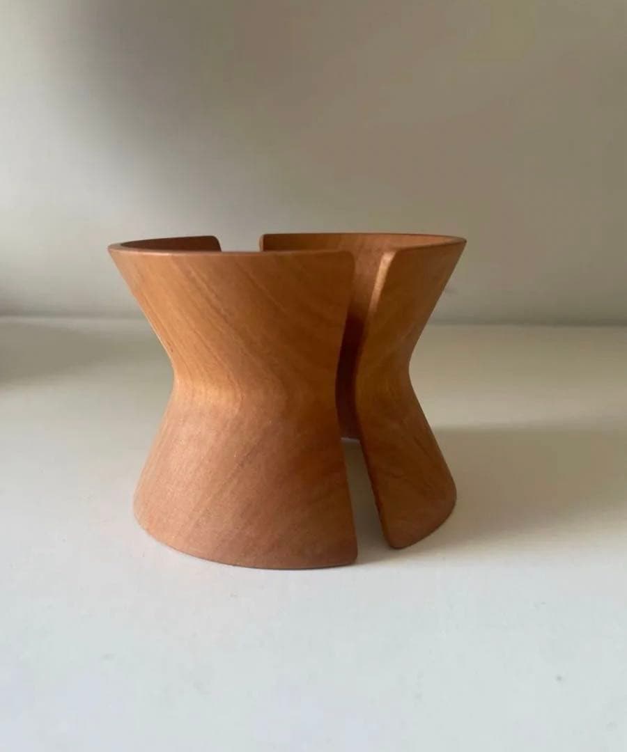 【入手困難・希少】未使用　三谷龍二　ケメックス　専用ホルダー　取手　木工作品