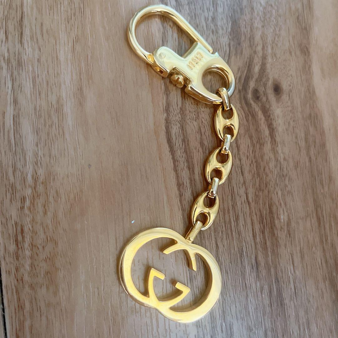 ★新品GUCCI グッチ ゴールド キーチャーム