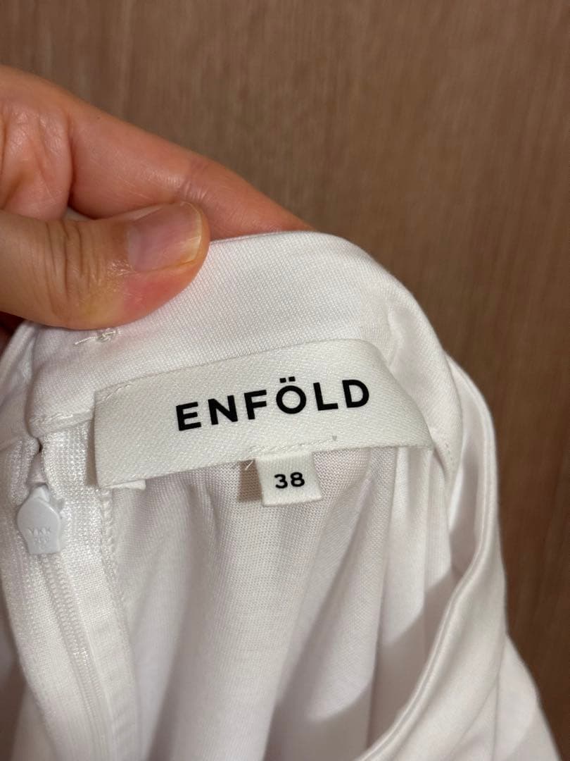 ENFOLD /エンフォルド　ハイネック 半袖　美品！　サイズ38