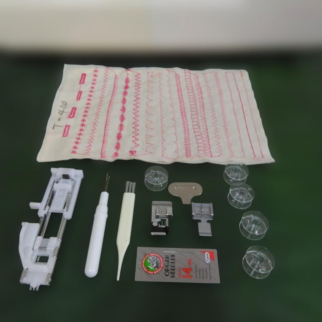 蛇の目ミシン、エクールT-400型美品。