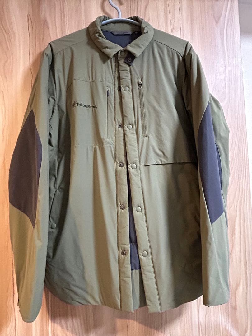 ティートンブロス テンスリープシャツ (メンズ) Mサイズ　軽量 保温