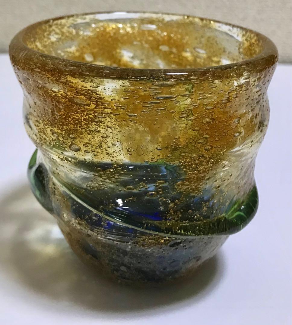 稲嶺盛吉　泡グラス　琉球ガラス工芸　アート