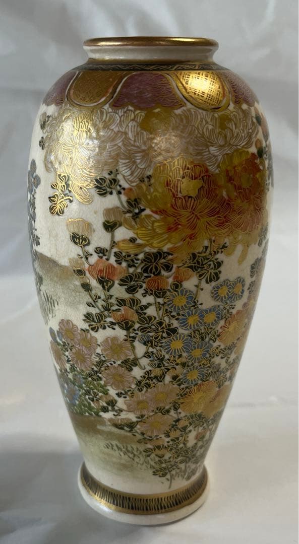 谷口　花瓶　骨董品　アンティーク　(A2)