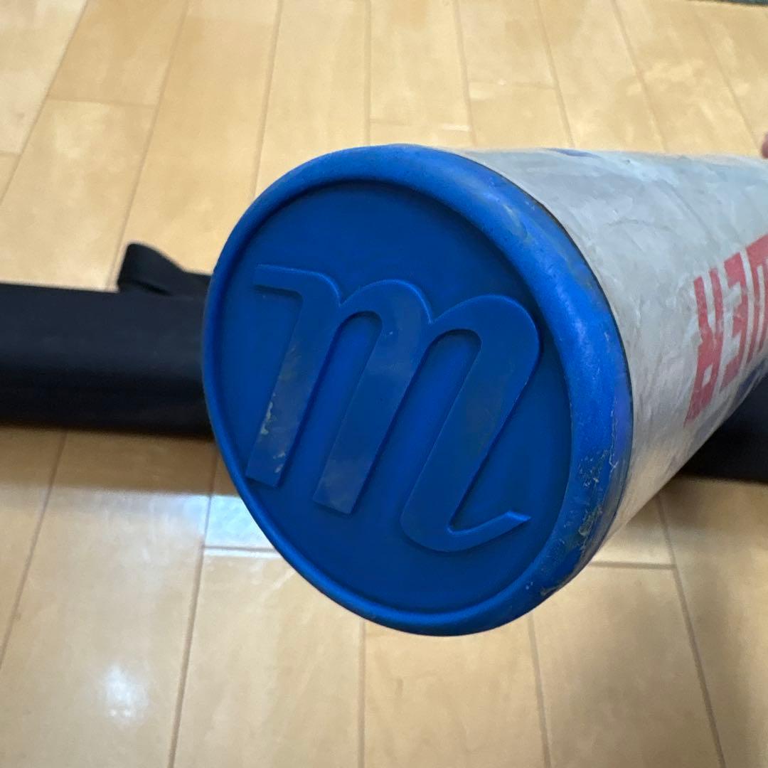 青ワニ　ワニクラッシャージュニア軟式用　　82cm ケース付き