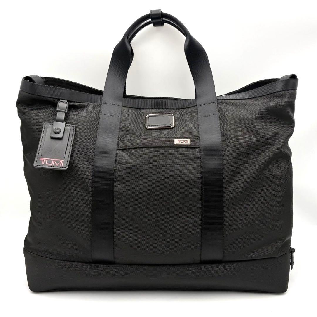 TUMI アルファ3 2way キャリーオール トートバッグ ブラック ナイロン