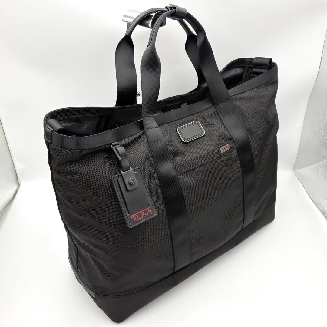 TUMI アルファ3 2way キャリーオール トートバッグ ブラック ナイロン