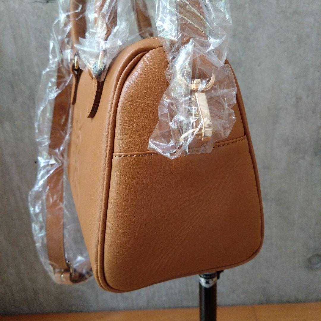 八駆郎　russet　2wayミニボストン　キャメル　新品未使用タグ付