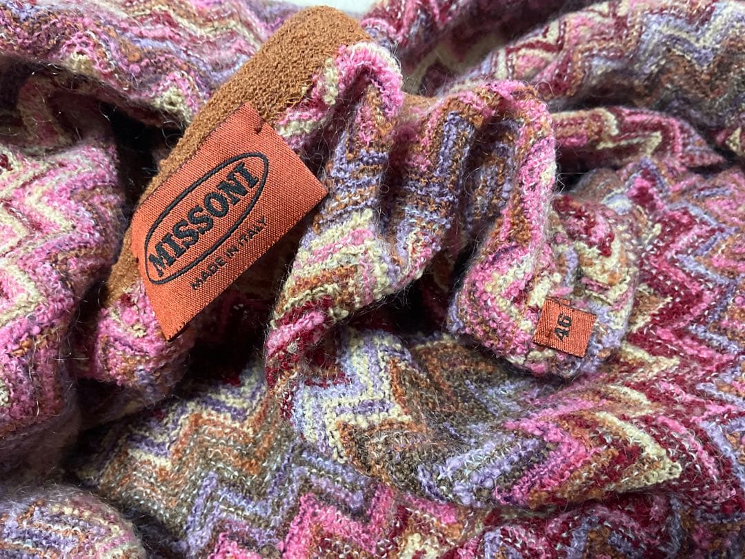 MISSONI チュニック　M〜L モヘア&newウール　正規品　伊勢丹購入