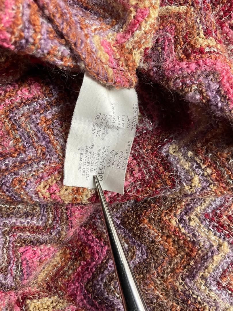 MISSONI チュニック　M〜L モヘア&newウール　正規品　伊勢丹購入