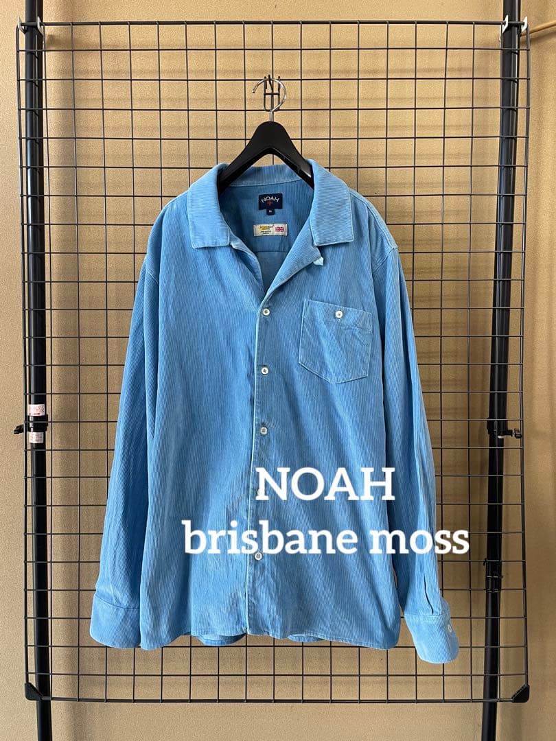 NOAH brisbane moss ノア ブリスベンモス コーデュロイシャツ