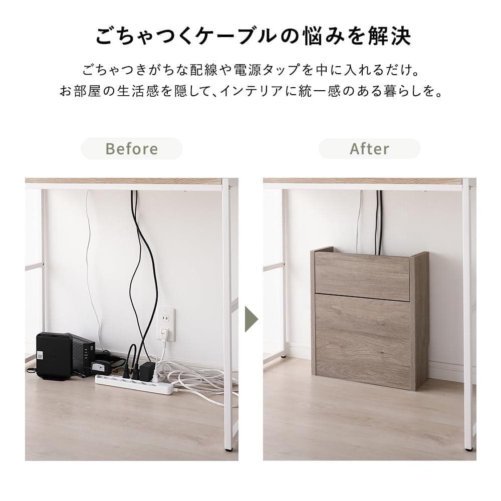 ケーブル収納 ごちゃつくケーブルの悩みを解決 ルーター