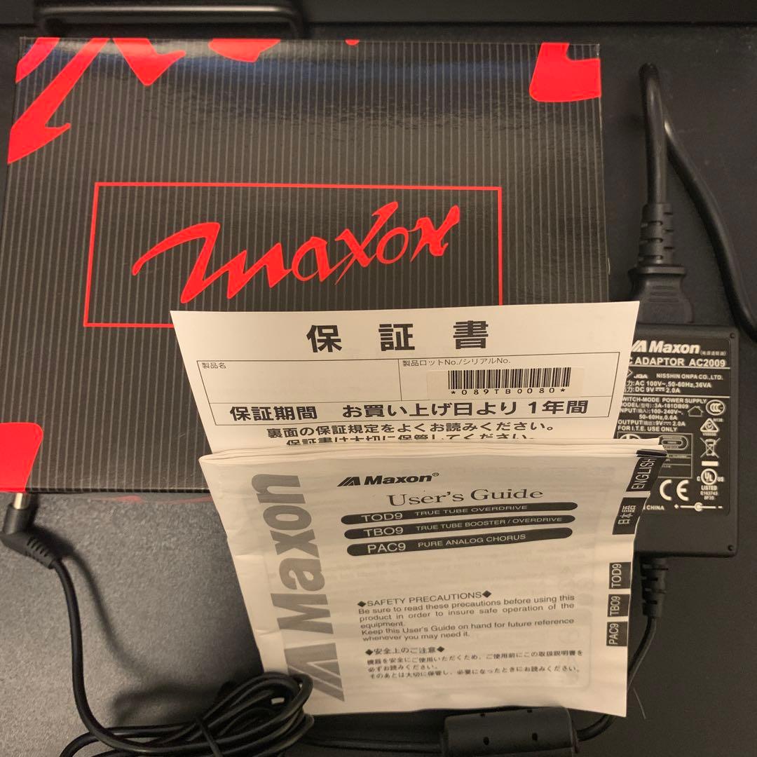 Maxonマクソン TBO9 True Tube Booster