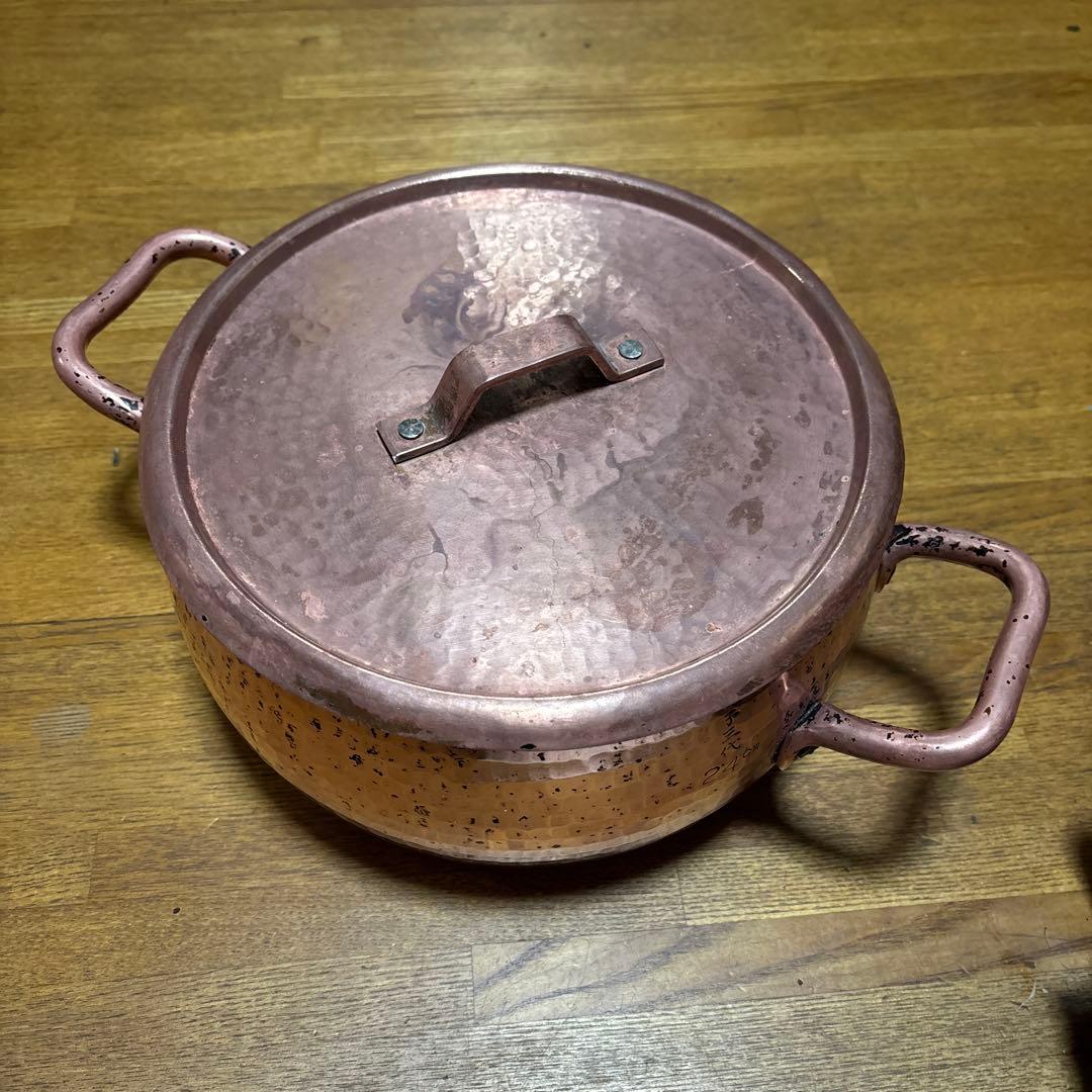 銅鍋，銅製親子三代銅鍋