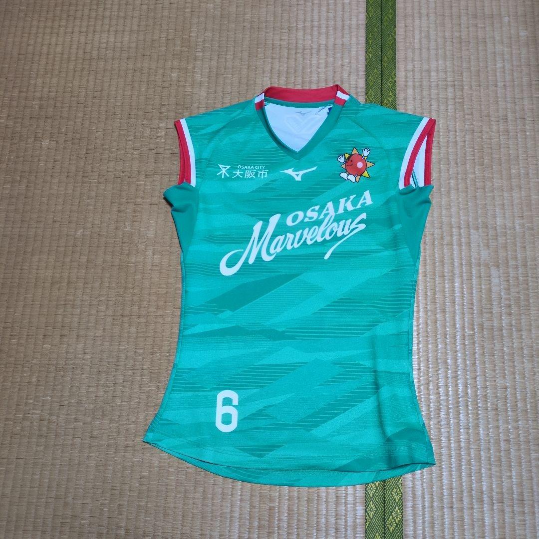 SVリーグ女子バレーの大阪JTマーヴェラスの主将、田中瑞稀選手のユニフォーム