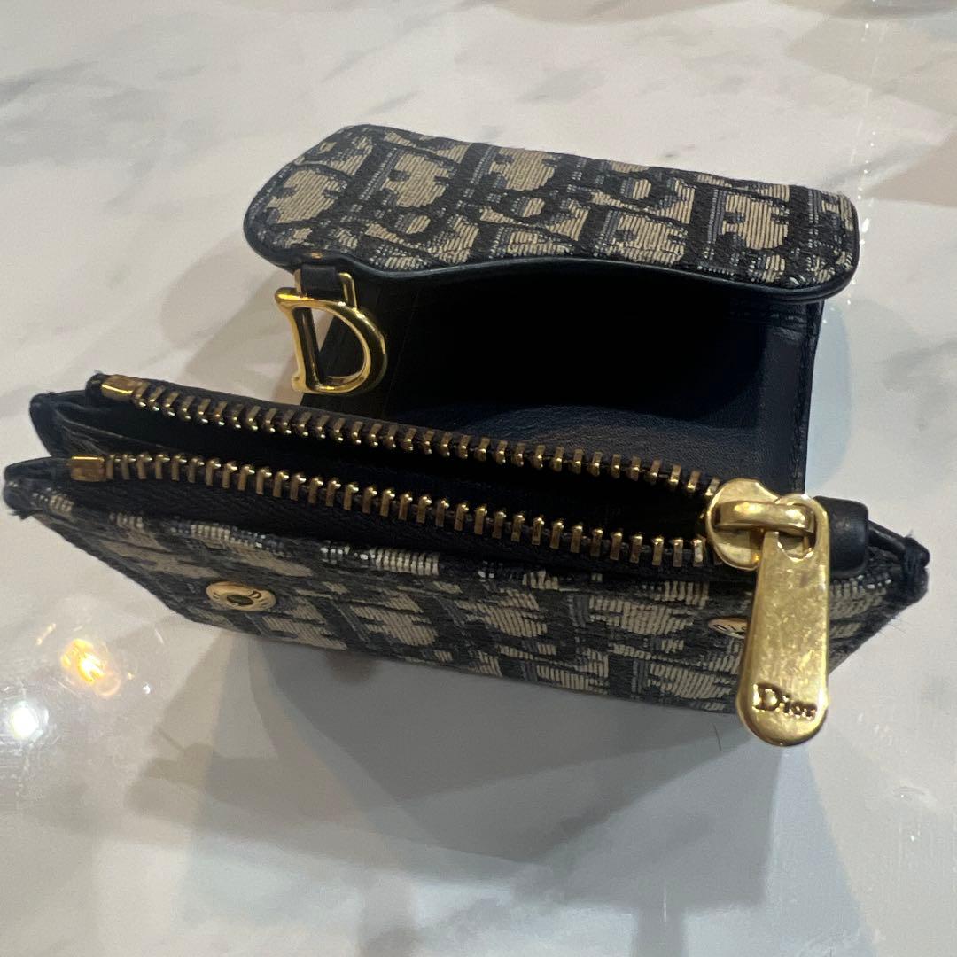 Christian Dior 三つ折り財布　トロッター