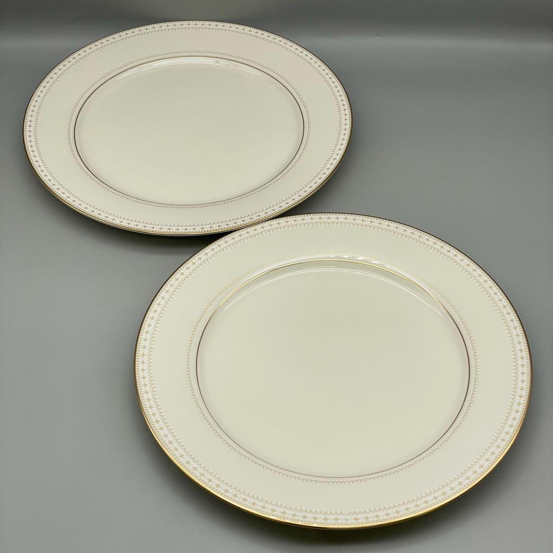 Noritake ノリタケ アイボリーチャイナ レース柄プレート まとめ