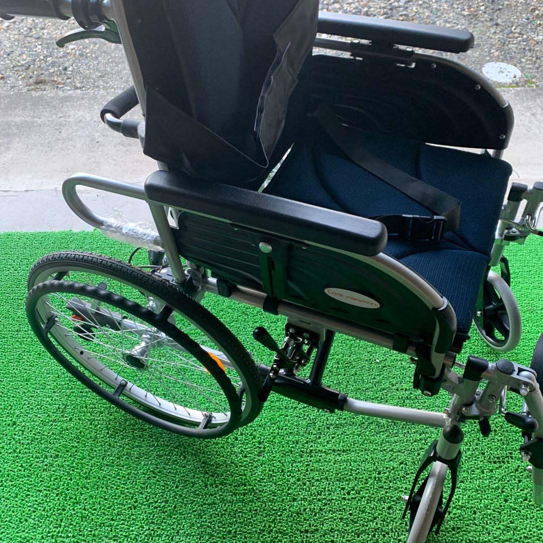 T*)様 折り畳みリクライニングチェア ハイバック自走兼用車椅子 折り畳み車いす
